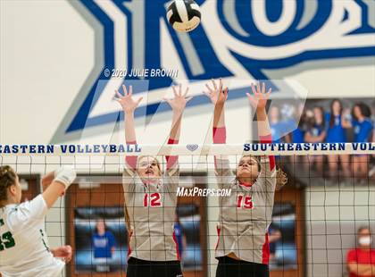 Thumbnail 2 in Fishers vs Zionsville (IHSAA 4A Sectional Semifinal) photogallery.