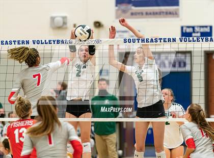 Thumbnail 2 in Fishers vs Zionsville (IHSAA 4A Sectional Semifinal) photogallery.