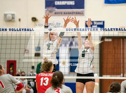 Thumbnail 1 in Fishers vs Zionsville (IHSAA 4A Sectional Semifinal) photogallery.