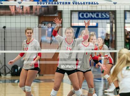 Thumbnail 3 in Fishers vs Zionsville (IHSAA 4A Sectional Semifinal) photogallery.