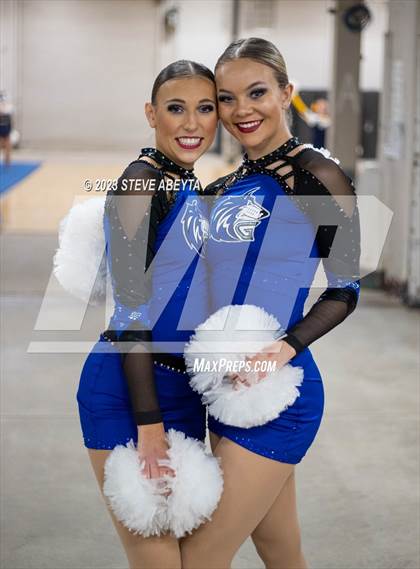 Thumbnail 1 in Grandview CHSAA Spirit Poms photogallery.