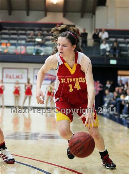 Thumbnail 3 in Carondelet vs. St. Francis (CIF State D1 NorCal Playoffs) photogallery.