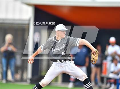 Thumbnail 2 in Vandegrift vs. Glenn (LISD Tournament) photogallery.