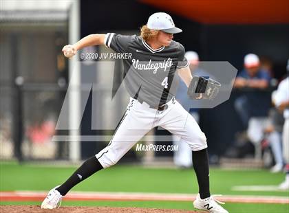 Thumbnail 3 in Vandegrift vs. Glenn (LISD Tournament) photogallery.