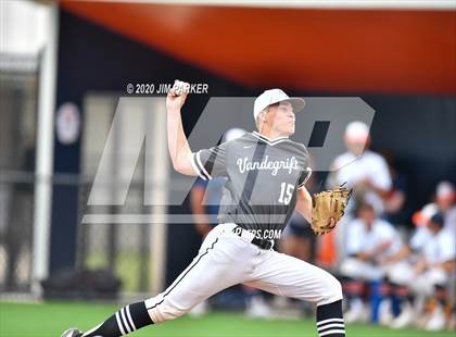 Thumbnail 1 in Vandegrift vs. Glenn (LISD Tournament) photogallery.