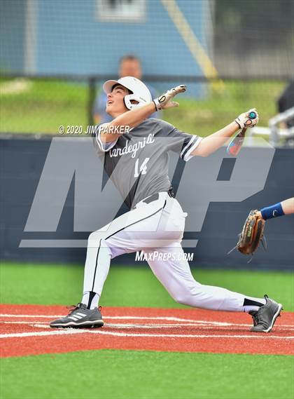 Thumbnail 1 in Vandegrift vs. Glenn (LISD Tournament) photogallery.