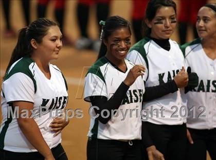 Thumbnail 1 in Kaiser vs. Garden Grove (CIF SS D4 Final) photogallery.