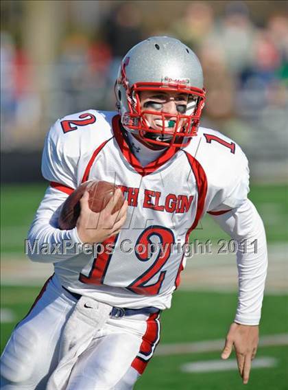 Thumbnail 2 in Stevenson vs. South Elgin (IHSA Class 8A Playoffs) photogallery.