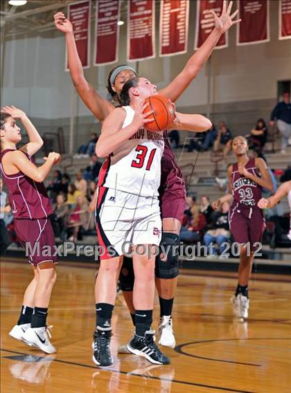 Thumbnail 2 in Boyertown vs. Rutgers Prep (11th Annual Girls Play by Play Classic) photogallery.