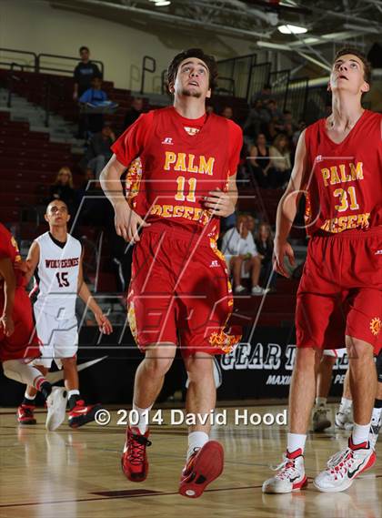 Thumbnail 1 in Harvard-Westlake vs. Palm Desert (MaxPreps Holiday Classic) photogallery.