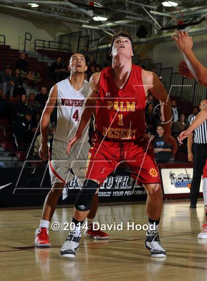 Thumbnail 1 in Harvard-Westlake vs. Palm Desert (MaxPreps Holiday Classic) photogallery.