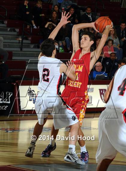 Thumbnail 2 in Harvard-Westlake vs. Palm Desert (MaxPreps Holiday Classic) photogallery.