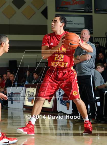 Thumbnail 3 in Harvard-Westlake vs. Palm Desert (MaxPreps Holiday Classic) photogallery.