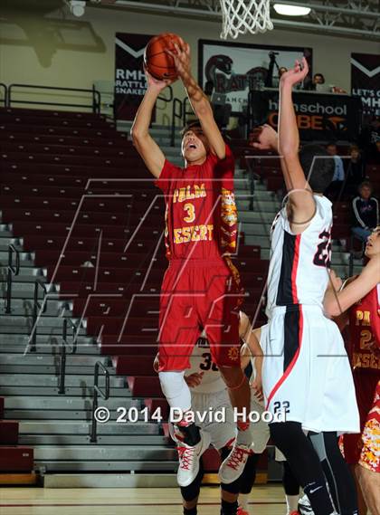 Thumbnail 3 in Harvard-Westlake vs. Palm Desert (MaxPreps Holiday Classic) photogallery.