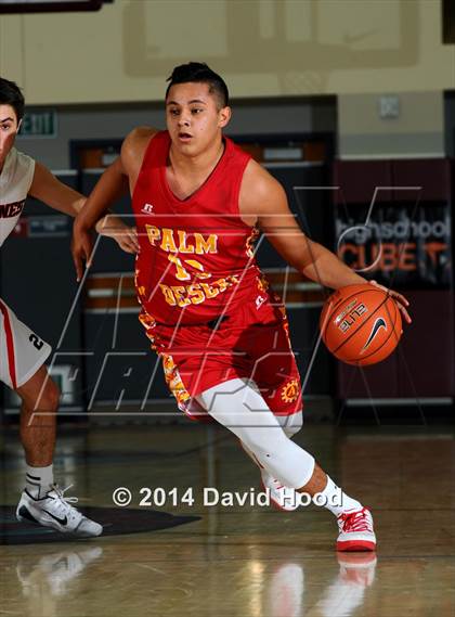 Thumbnail 1 in Harvard-Westlake vs. Palm Desert (MaxPreps Holiday Classic) photogallery.