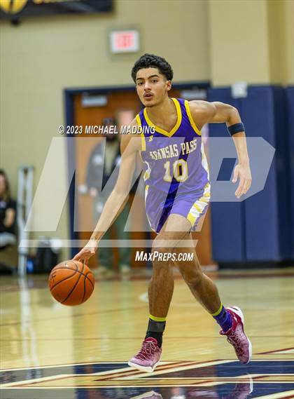 Thumbnail 2 in Kountze vs Aransas Pass (Hardin-Jefferson Basketball Marathon) photogallery.
