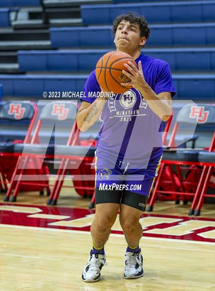 Thumbnail 2 in Kountze vs Aransas Pass (Hardin-Jefferson Basketball Marathon) photogallery.