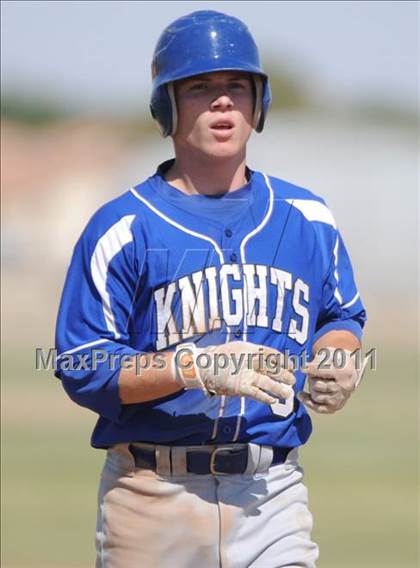 Thumbnail 1 in Desert Christian @ Rosamond (CIF SS Playoffs) photogallery.