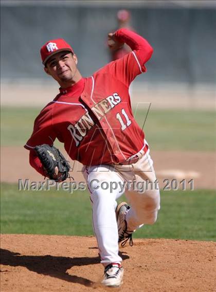 Thumbnail 2 in Desert Christian @ Rosamond (CIF SS Playoffs) photogallery.