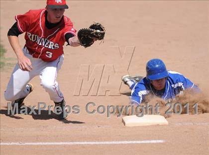 Thumbnail 3 in Desert Christian @ Rosamond (CIF SS Playoffs) photogallery.