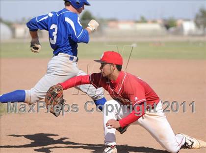 Thumbnail 2 in Desert Christian @ Rosamond (CIF SS Playoffs) photogallery.