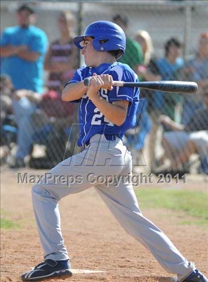 Thumbnail 1 in Desert Christian @ Rosamond (CIF SS Playoffs) photogallery.
