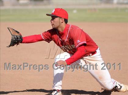 Thumbnail 1 in Desert Christian @ Rosamond (CIF SS Playoffs) photogallery.
