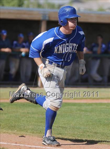 Thumbnail 3 in Desert Christian @ Rosamond (CIF SS Playoffs) photogallery.