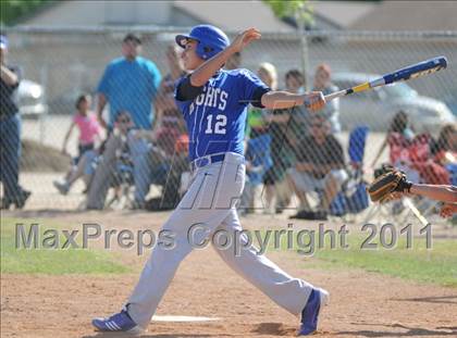 Thumbnail 1 in Desert Christian @ Rosamond (CIF SS Playoffs) photogallery.