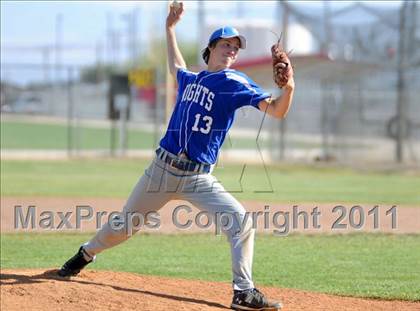 Thumbnail 2 in Desert Christian @ Rosamond (CIF SS Playoffs) photogallery.