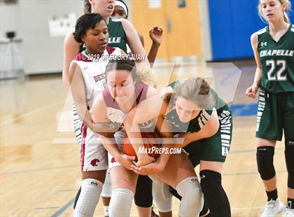 Thumbnail 2 in Archbishop Chapelle vs Destrehan (Ursuline Tournament) photogallery.