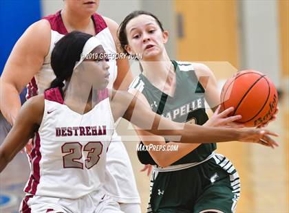 Thumbnail 2 in Archbishop Chapelle vs Destrehan (Ursuline Tournament) photogallery.
