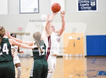 Thumbnail 2 in Archbishop Chapelle vs Destrehan (Ursuline Tournament) photogallery.