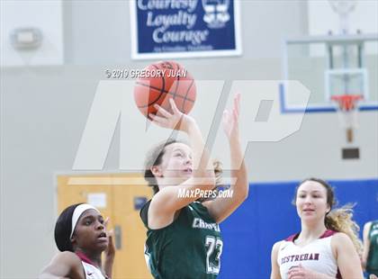 Thumbnail 2 in Archbishop Chapelle vs Destrehan (Ursuline Tournament) photogallery.