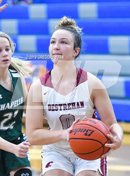 Thumbnail 3 in Archbishop Chapelle vs Destrehan (Ursuline Tournament) photogallery.