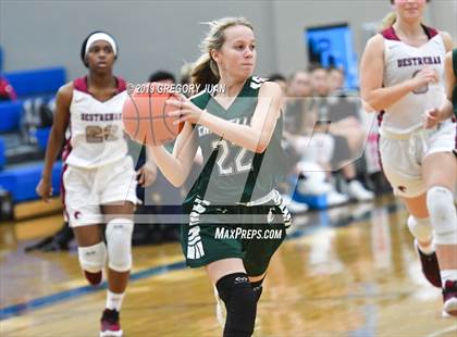 Thumbnail 2 in Archbishop Chapelle vs Destrehan (Ursuline Tournament) photogallery.