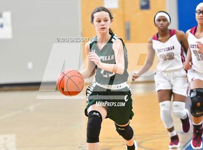 Thumbnail 3 in Archbishop Chapelle vs Destrehan (Ursuline Tournament) photogallery.
