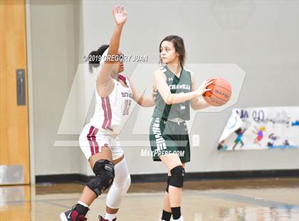 Thumbnail 2 in Archbishop Chapelle vs Destrehan (Ursuline Tournament) photogallery.