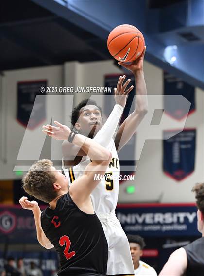 Thumbnail 2 in Campolindo vs. Bishop O'Dowd (MaxPreps 23rd Annual MLK Classic) photogallery.