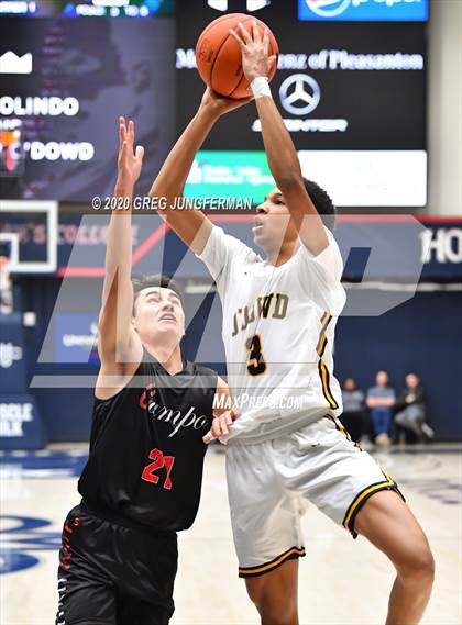 Thumbnail 1 in Campolindo vs. Bishop O'Dowd (MaxPreps 23rd Annual MLK Classic) photogallery.