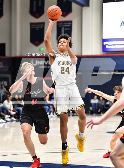 Thumbnail 2 in Campolindo vs. Bishop O'Dowd (MaxPreps 23rd Annual MLK Classic) photogallery.