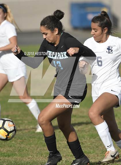 Thumbnail 1 in Villa Park vs St. Lucy's (Katella Tournament) photogallery.
