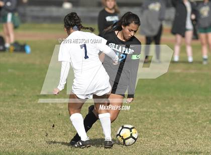 Thumbnail 1 in Villa Park vs St. Lucy's (Katella Tournament) photogallery.
