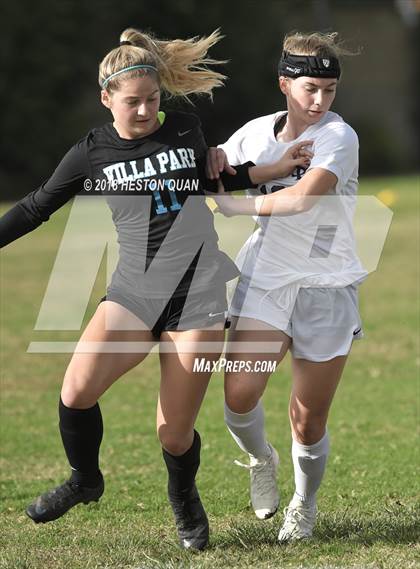 Thumbnail 1 in Villa Park vs St. Lucy's (Katella Tournament) photogallery.