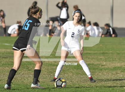 Thumbnail 2 in Villa Park vs St. Lucy's (Katella Tournament) photogallery.