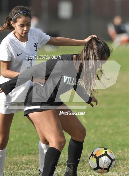 Thumbnail 3 in Villa Park vs St. Lucy's (Katella Tournament) photogallery.