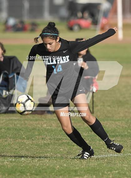 Thumbnail 3 in Villa Park vs St. Lucy's (Katella Tournament) photogallery.