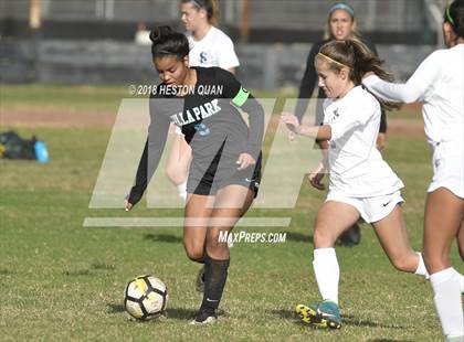 Thumbnail 1 in Villa Park vs St. Lucy's (Katella Tournament) photogallery.