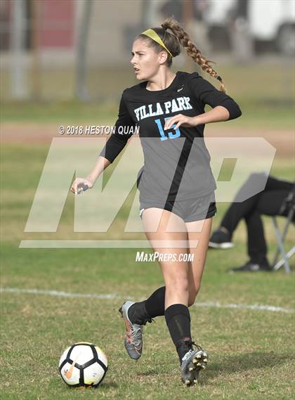 Thumbnail 1 in Villa Park vs St. Lucy's (Katella Tournament) photogallery.
