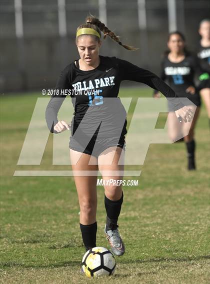 Thumbnail 2 in Villa Park vs St. Lucy's (Katella Tournament) photogallery.